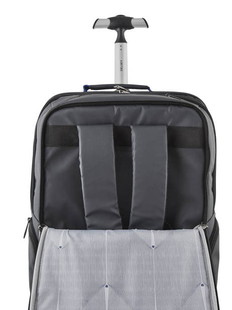 Backpack On Wheels Parvis 2 Compartments Delsey Silver parvis + 3944659 other view 6