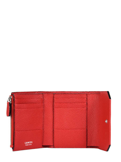 Compact Leather Wallet Ninon Lancel Red ninon A10296 other view 1