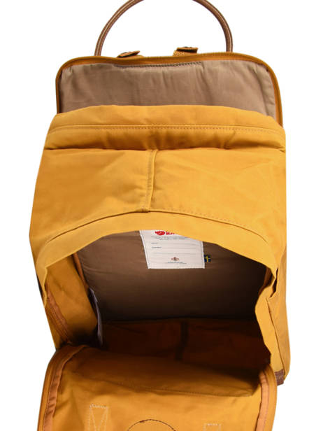 Backpack A4 + 15'' Pc Fjallraven Yellow kanken nÂ°2 23569 other view 5