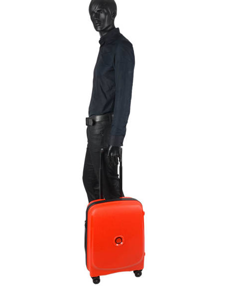 Cabin Luggage Delsey Red belmont + 3861803 other view 3