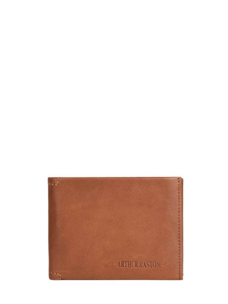 Portefeuille Arthur Johany Cuir Arthur & aston Marron johany 499