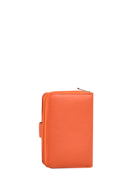 Wallet Leather Hexagona Orange confort 461063 other view 2