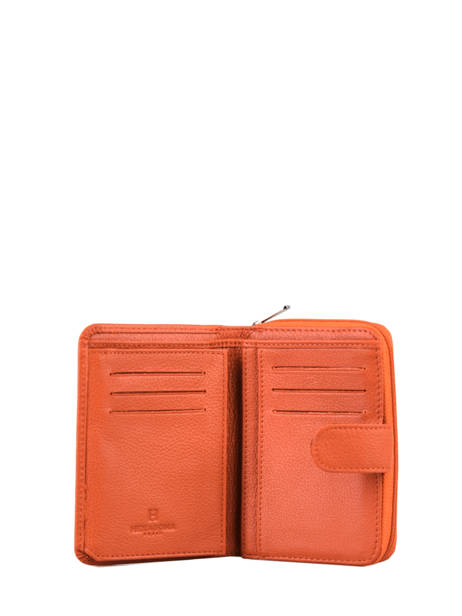 Wallet Leather Hexagona Orange confort 461063 other view 1