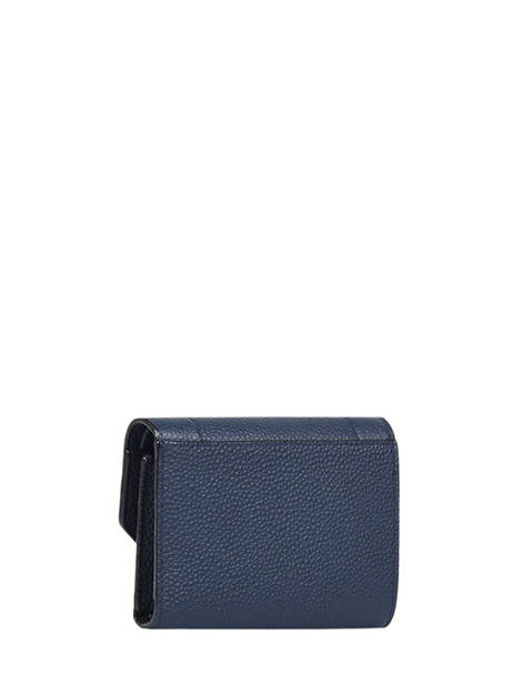 Compact Leather Wallet Ninon Lancel Blue ninon A10296 other view 2