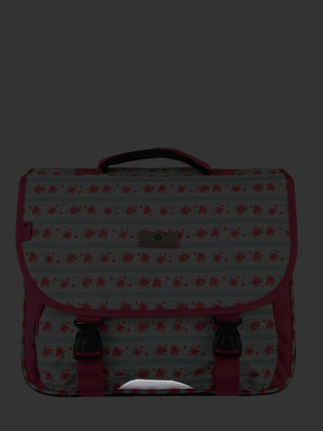Satchel 2 Compartments Snowball Pink print 85141 other view 5