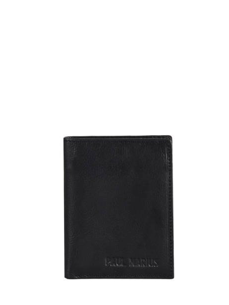 Leportefeuille Marius Cuir Paul marius Noir vintage MARIUS