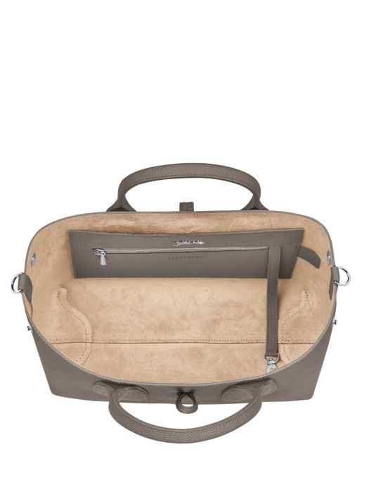 Longchamp Roseau Sacs porté main Beige