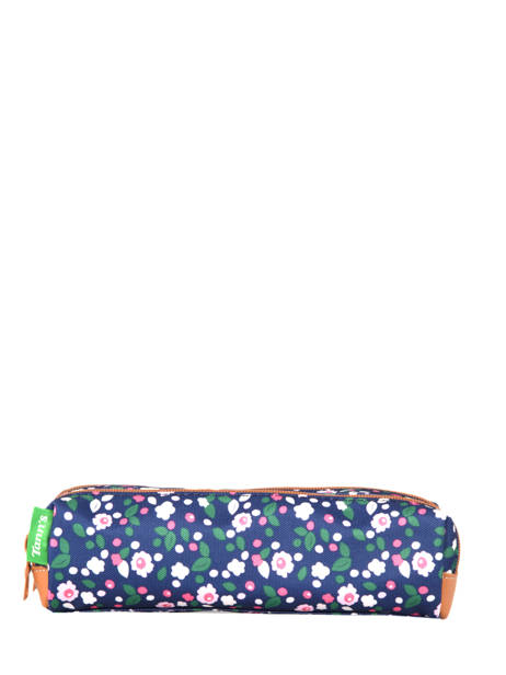 Pencil Case 2 Compartments Tann's Blue les fantaisies f 21-12261