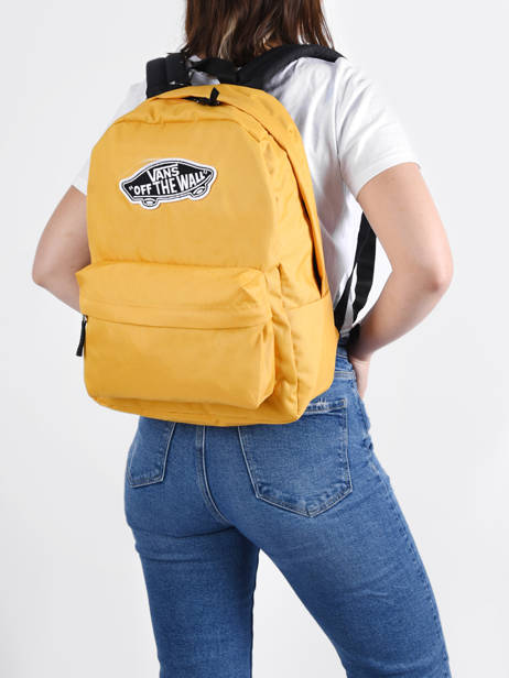 1 Compartment Backpack Vans Yellow backpack VN0A3UI6 other view 3