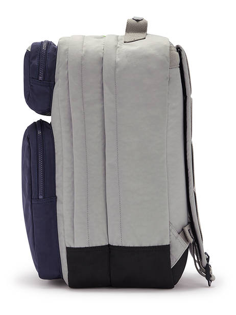 Backpack 2 Compartments Kipling Blue back to school - 00017131 other view 3