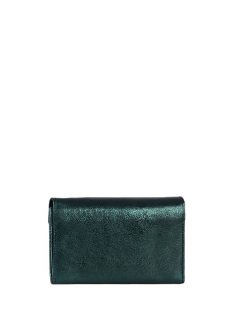 Leather Etincelle Irisée Portefeuille Etrier Blue etincelle irisee EETI469 other view 2