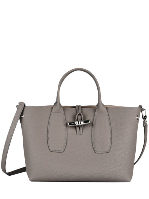 Longchamp Roseau Sacs porté main Beige