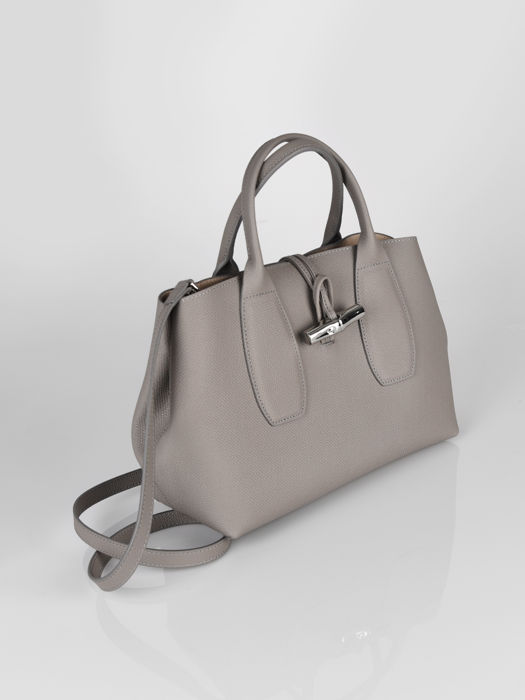 Longchamp Roseau Sacs porté main Beige