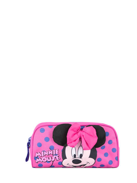 Pencil Case 1 Compartment Minnie Pink dot MINNI01 other view 1