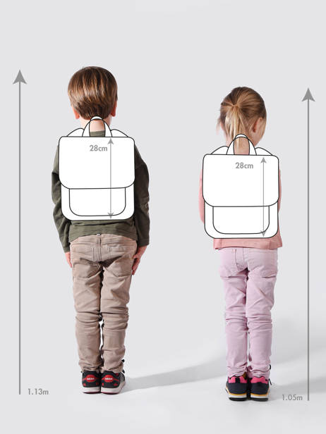 Mini Backpack My favorite Blue friends 484338 other view 1