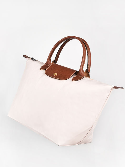 Longchamp Le pliage original Sacs porté main Beige