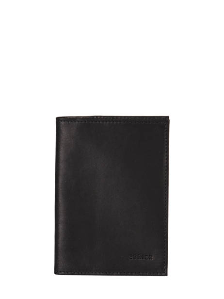 Étui Passeport Etrier Noir oil EOIL025