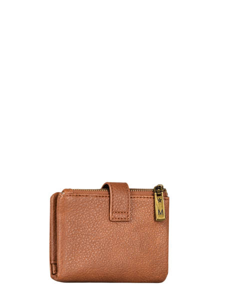 Coin Purse With Card Holder Soft Mandoline Brown soft 376 other view 2