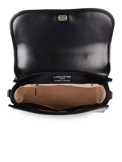Medium Leather Suave Crossbody Bag Lancaster Black suave even 17 other view 3