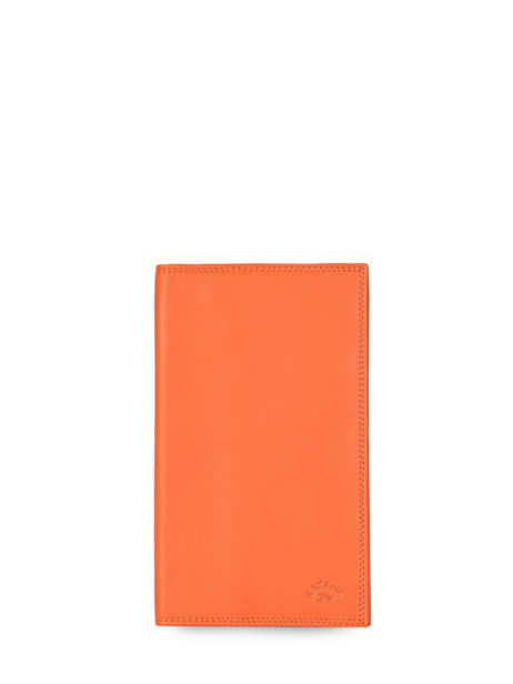 Porte-chéquier Cuir Katana Orange marina 753008