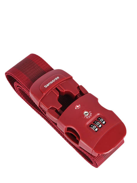 Luggage Belt Samsonite Red global ta C01057