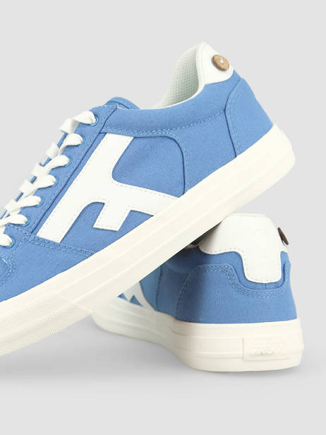 Sneakers Walnut Faguo Bleu men 22CG0107 vue secondaire 1