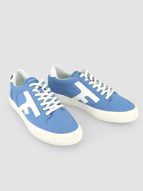 Sneakers Walnut Faguo Bleu men 22CG0107 vue secondaire 2