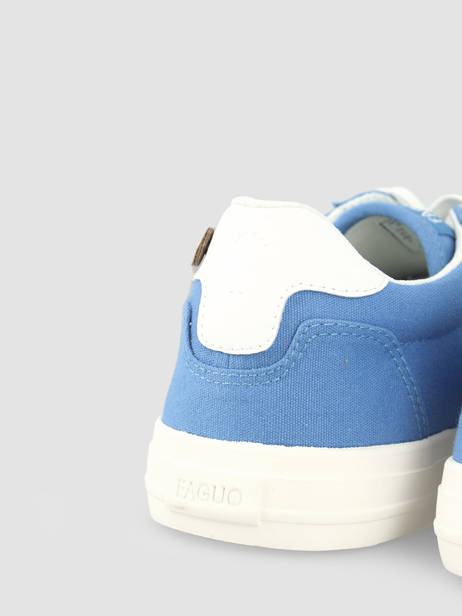 Sneakers Walnut Faguo Bleu men 22CG0107 vue secondaire 3