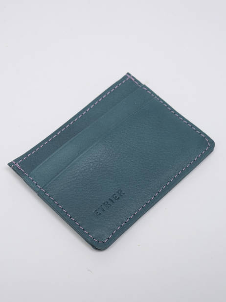 Card Holder Paris Leather Etrier Blue paris EPAR011 other view 1