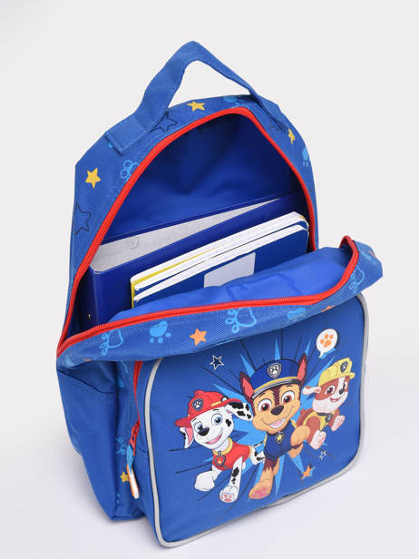 Backpack 1 Compartment Paw patrol Blue teamwork 1389 other view 3
