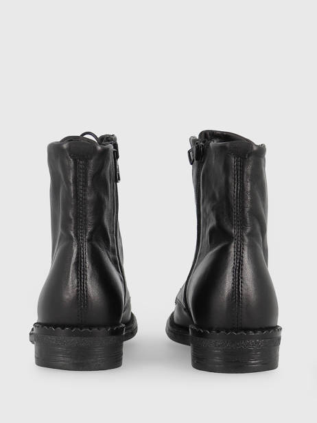 Boots In Leather Mjus Black women M56204 other view 4