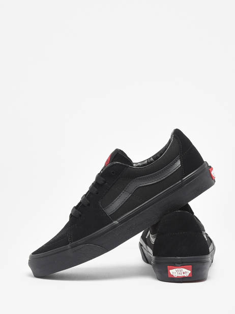 Sneakers Sk8-low Vans Noir unisex 4UUKENR1 vue secondaire 4