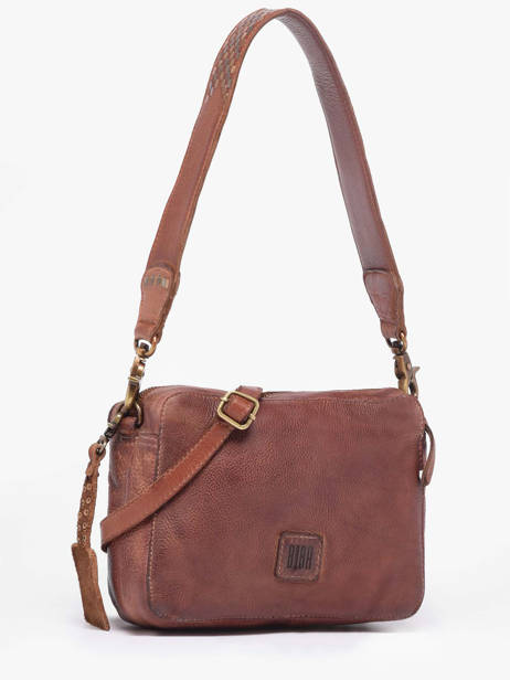 Sac Bandoulière Heritage Cuir Biba Marron heritage LOT1L vue secondaire 4