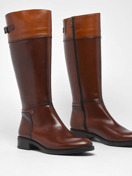 Boots Tierra In Leather Dorking Brown theme D7687 other view 1