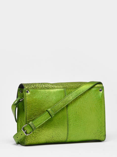 Leather L'indispensable Crossbody Bag Paul marius Green vintage INDISPEN other view 4