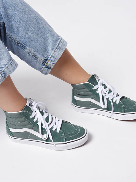 Sk8-hi Color Theory Sneakers Vans Green unisex 7Q5NYQW1 other view 2