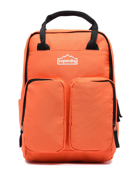 Backpack Superdry Orange backpack Y9110619
