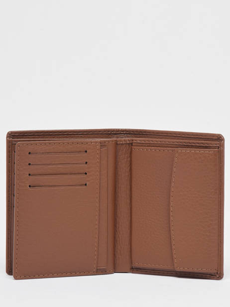 Wallet Leather Yves renard Brown foulonne 23413 other view 2