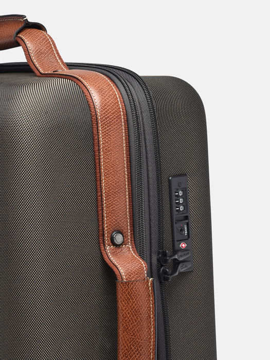 Longchamp Boxford Travel bag with wheels Brown
