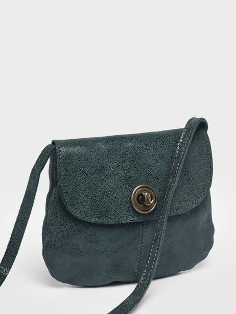 Sac BandouliÃ¨re Totally Royal Cuir Pieces Vert totally royal 17055353 vue secondaire 2