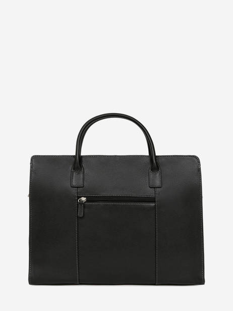 Serviette Confort Cuir Hexagona Noir confortbus 462698 vue secondaire 4