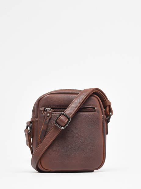 Pochette Homme Wylson Marron hanoi 1 vue secondaire 4