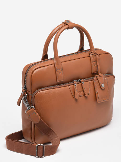 Business Bag Foulonné Etrier Brown foulonne EFOU8151 other view 1