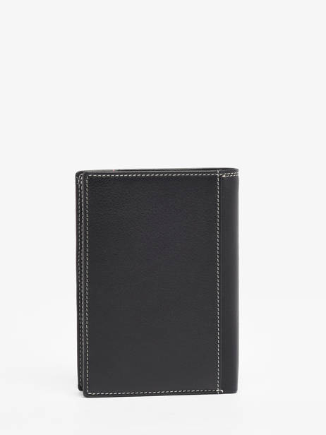 Wallet Leather Serge blanco Black vancouver VAN21013 other view 3