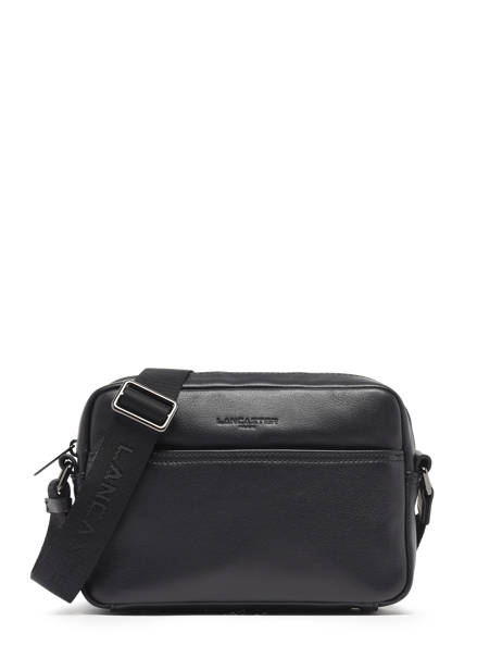 Crossbody Bag Lancaster Black soft vintage homme 33