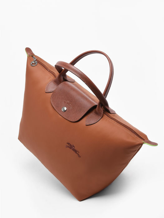 Longchamp Le pliage green Sacs porté main Marron