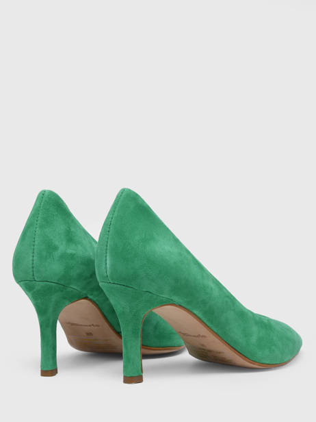 Stiletto Heel  Pumps In Leather Tamaris Green women 20 other view 4