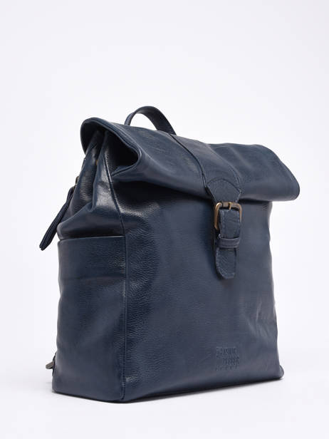 Backpack Basilic pepper Blue cow BCOW50 other view 2