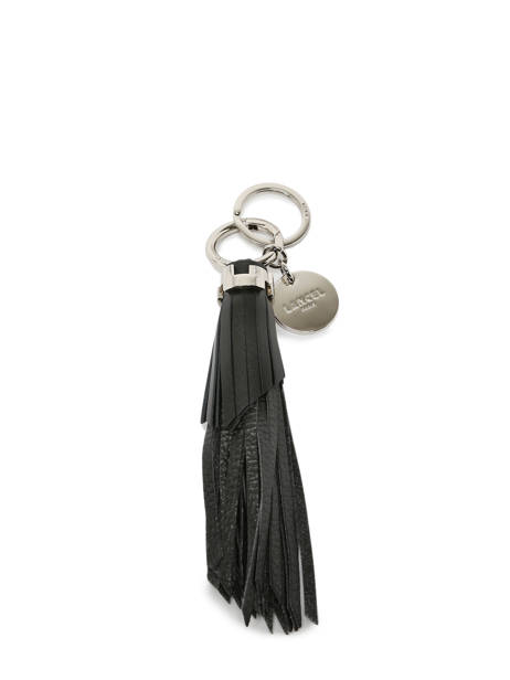 Leather Néo Izy Keychain Lancel Black charms A11932