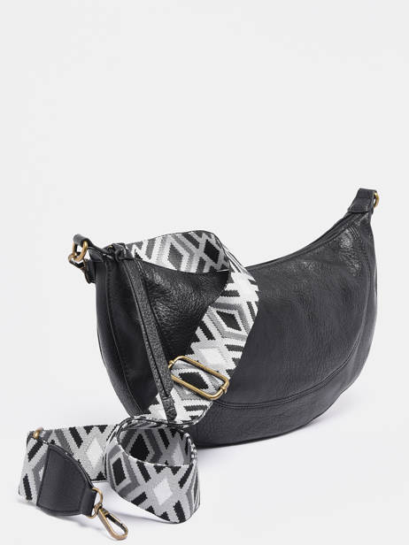 Shoulder Bag Sangle Mandoline Black sangle MD041 other view 2